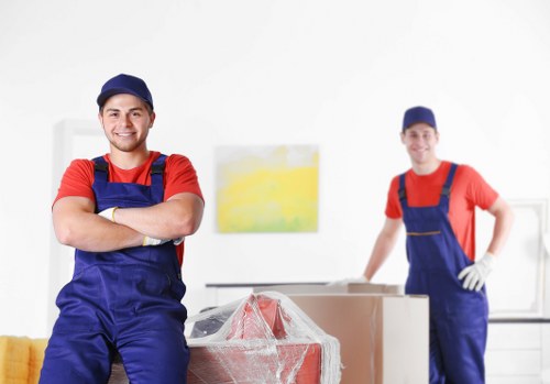 Business delivery and office move van service in Kensington