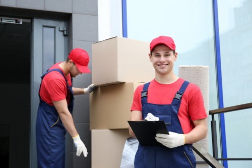 Kensington Man and Van vehicle loading for a local move