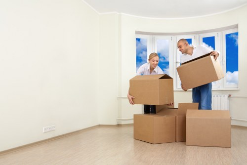 House moving service in Kensington transporting household items safely