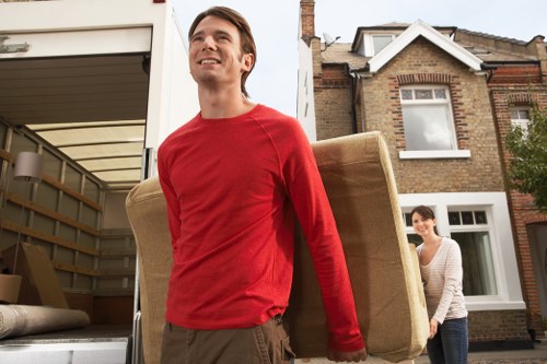 Kensington Man And Van team providing professional moving support