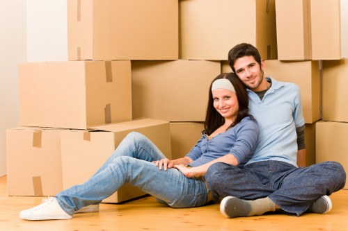Specialist packing for fragile items during a Kensington move